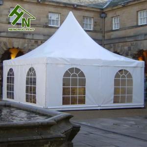 Quality High Peak Pagoda Event Tent Aluminum Frame Garden Gezebo Canopy wholesale
