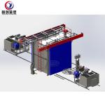 1000L 45Kw Plastic Rotomoulding Water Tank Making Machine