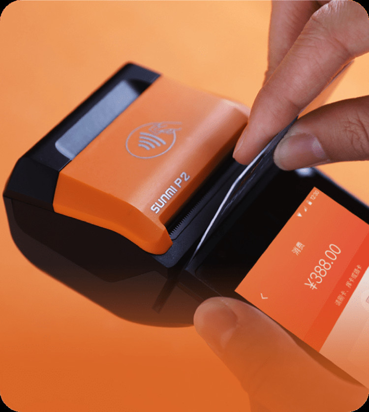 Contactless POS Payment Terminal With 5MP Camera And Removable Battery