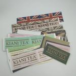 Accept custom logo OEM Fashionabl printed stickers Adhesive wine label