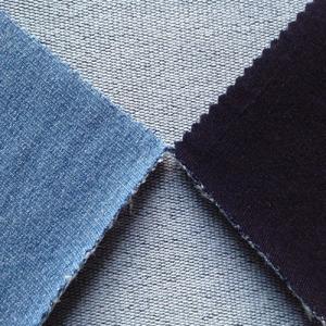 Quality light indigo stretch knit denim fabric for jeggings wholesale