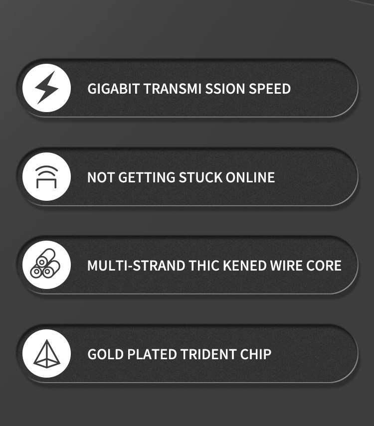 Premium Cat7 Ethernet Cable 1M RJ45 STP10 Gigabit 600MHz High Speed Network wire Patch cable LAN cord Cat 7