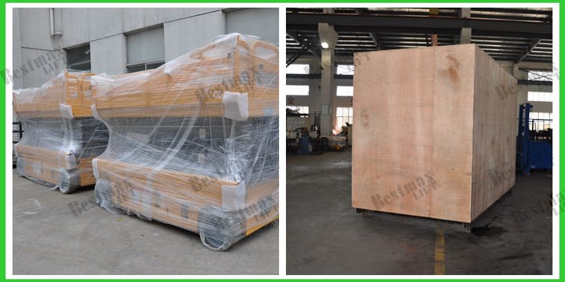 14m Working Height CE Certified Self Propelled Scissor Lift With 230kg Load Capacity