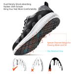 Fly Knitting Nylon Safety Shoes Work Boots Breathable Unisex Euro 36-47