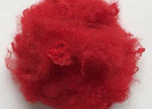 Quality Flame Retardant Regenerated Polyester Fiber , Polyester Staple Fiber 6D X 102MM wholesale