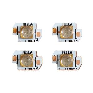 Quality 3W 3535 UV LED Chips Quartz Lens Copper Plate uv led curing 365nm smd uv led bulbs wholesale