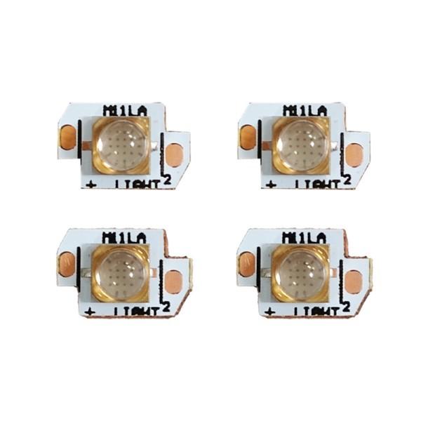 3W 3535 UV LED Chips Quartz Lens Copper Plate uv led curing 365nm smd uv led