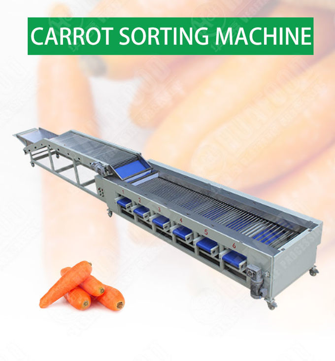 3t/H Electric Tomato Carrot Sorting Machine 220V 1.85KW