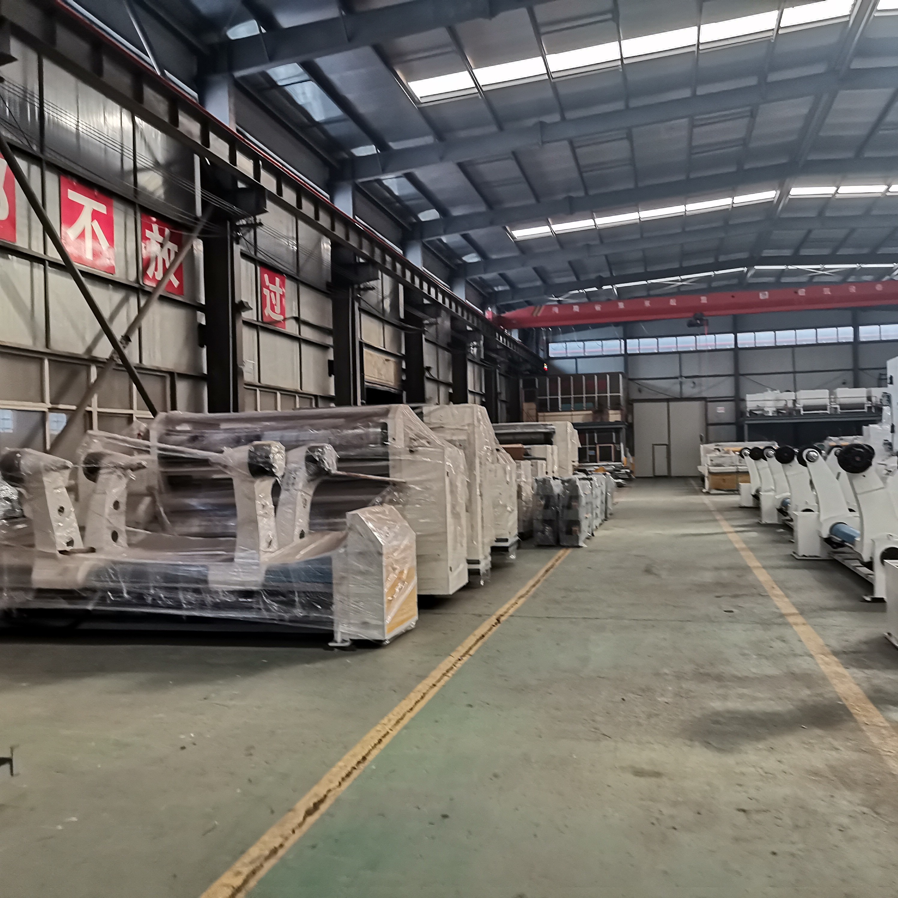 7 Ply Electric Corrugated Carton Box Making Machine High Production
