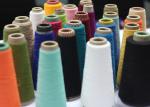 Dope Dyed Spun Yarn And Filament Yarn , Polyester Filament Yarn For Necktie