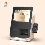 Desktop Hotel Self Service Kiosk For Room Key Dispense ADA Compliant Smart