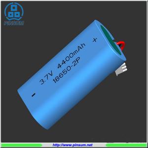 Quality Li-ion battery 18650 3.7V 4400mAh for flashlight wholesale