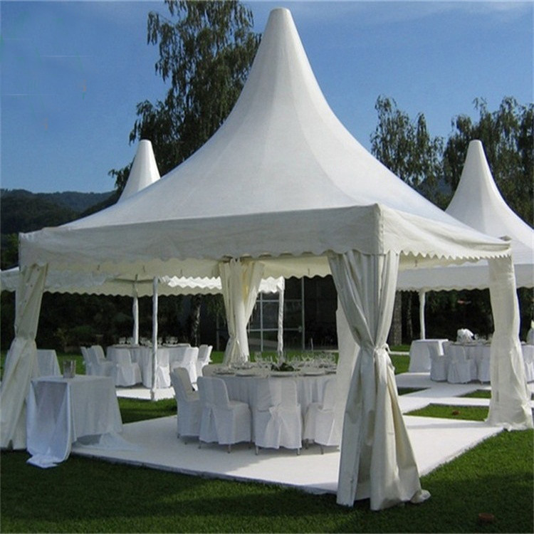 Aluminum Alloy Frame Party Pagoda Event Tent White Color