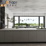 Outdoor BBQ Design Lacquer Kitchen Cabinet Kitchen Furniture with Sofa Close