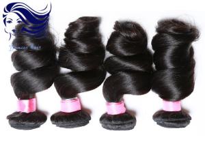 Quality Virgin Curly Human Hair Extensions For Black Women Loose Wave wholesale