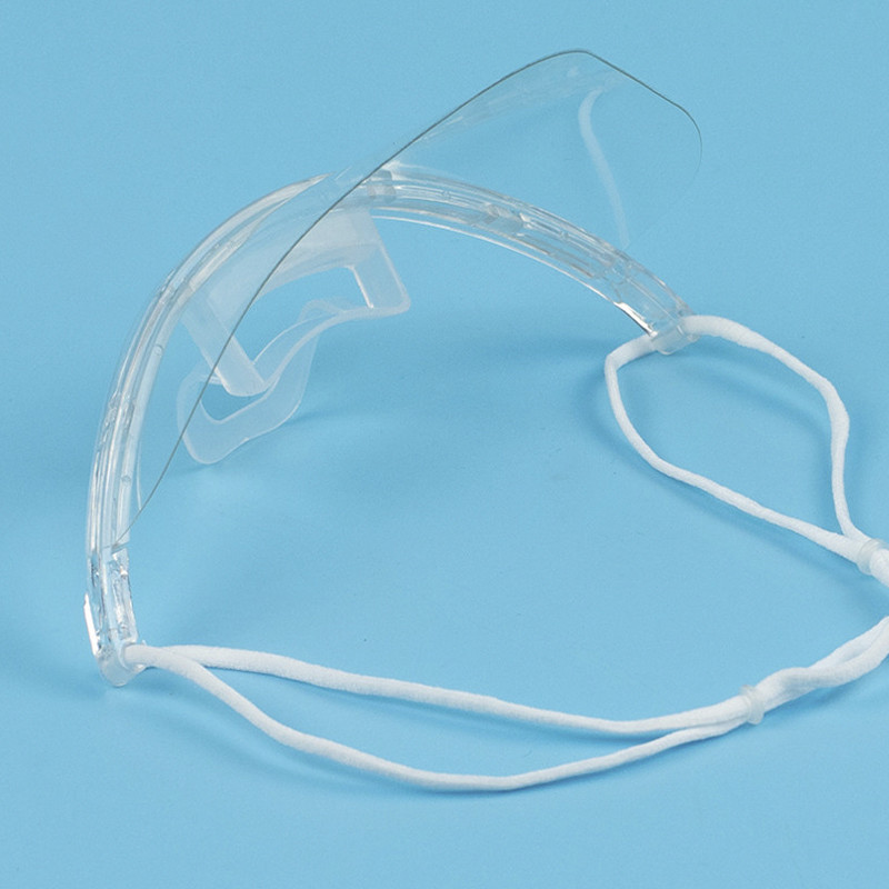 Transparent Plastic Anti Fog Face Shield For Tattoo