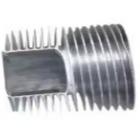 DELLOK Powder Coating Low Fin Tube for Hydro Test After Fining Bare Tube Od 8