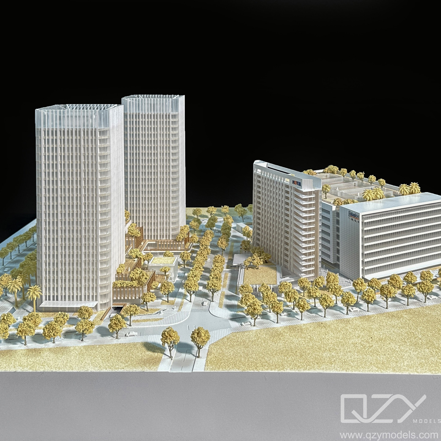 1/500 Yibo Technology Headquarters Building Model A Triumph In Design Excellence