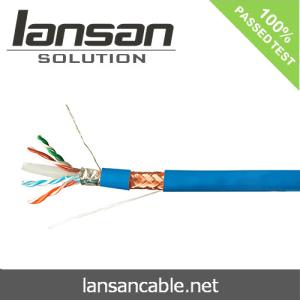 Quality 4 Twisted Pairs Al Foil 23AWG HDPE LSZH Cat6A Lan Cable wholesale
