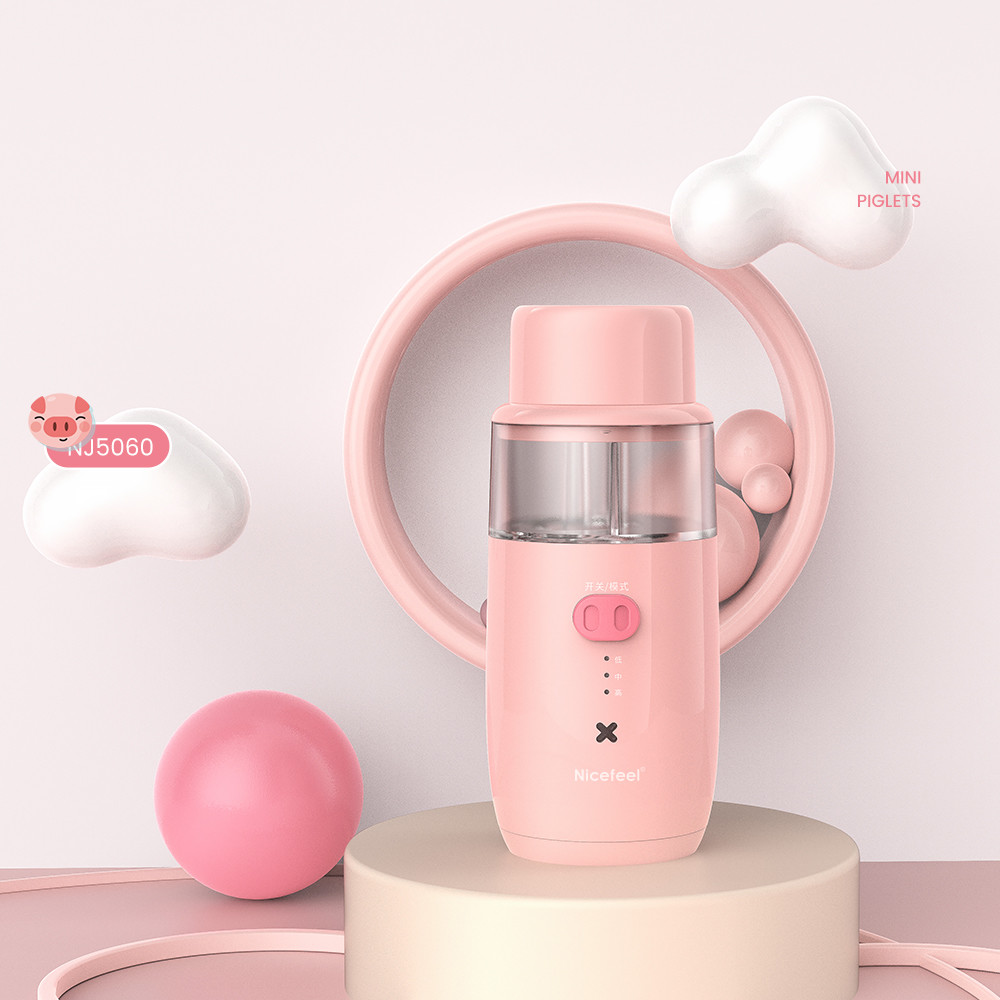 Rechargeable Baby Electric Nose Aspirator , 1400mAh Electric Nasal Irrigator
