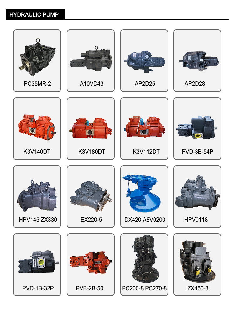 Belparts Excavator Pc50mr-2 Pc50 Pc50uu-2 Pc55 Pc58 Main Pump 708-3S-00461 20U-60-21210 Hydraulic Pump For Komatsu