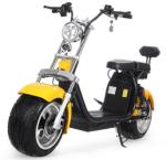 1500W Brushless Motor Electric Harley Scooter 60v 12ah Double Lithium Battery