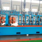 ERW 114 Caffolding Construction Tube Mill Equipment 280kw PLC Control