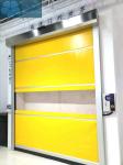 Black 3KW 1000times/Day Plastic Roller Shutter Doors