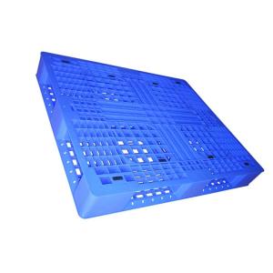 Quality Virgin PE 800Kg Solid Top Plastic Pallets 1200 X 1000 Euro wholesale