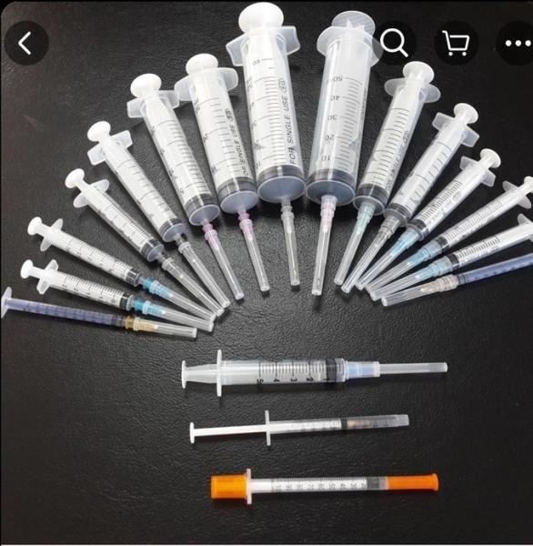 Cheap 3ml 5ml PVC Disposable Medical Consumables Sterile Surgical Syringe for sale