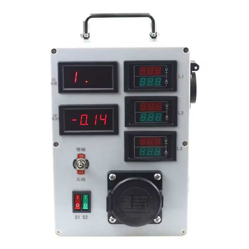 Energy EV Charger Tester 380VAC GB/T Tester 220-380V 32A Portable Charging Station