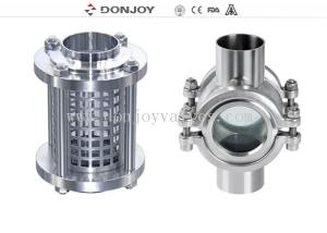Quality 1.4301 Borosilicate Tempered Tubular Sight Glass For Food Process wholesale