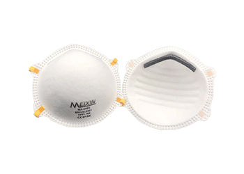 Nonwoven Disposable Fine Particulate Respirator , Dust Particle Mask Non Toxic