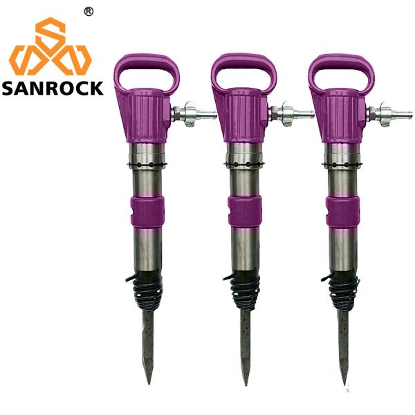 Portable 580mm Length Pneumatic Hand Held Air Pick Concrete Breaker Jack Hammer
