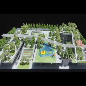 Quality Vanke 1/100 Shenzhen Vanke Cloud City Landscape Model wholesale