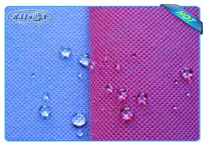 Quality Breathable Antibacterial Blue Color SMS Non Woven Fabric For Face Mask / Hospital Products wholesale