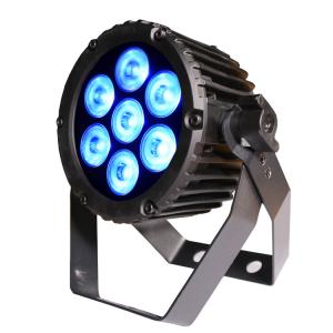 Quality DJ Wedding Concert Dimmable RGBW Led Stage Light Waterproof Led Par Light 7*3W wholesale