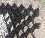 Black Green HDPE Geocell Gravel Stabilization Perforated