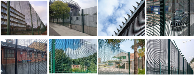 Galvanized High Security Anti-Climb Fence 358 Mesh Fencing Prison Mesh