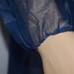 PP/SMS/MF Disposable Protective Coveralls Chemical Resistant With Hood And