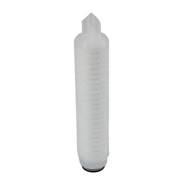 500L/Hour Productivity 0.22 Micron PP Polyester Glass Fiber Pleated Filter