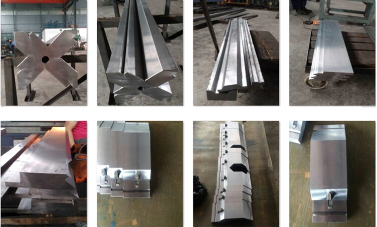 160 Ton CNC Brake Bending Tool Section Punching Die European Style
