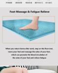 Soft Wash Foot Massage Cleaning Mat Strong Stick Non-Slip Bathroom Mat Silicone