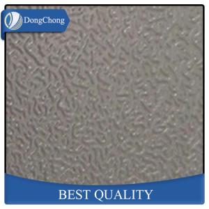 Quality Anodized Orange Peel Stucco Embossed Aluminum Sheet Strong Plasticity wholesale