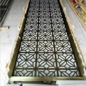 Quality Malaysia Stainless Steel Metal Partition Screen Wall Art Laser Cut Corten Steel Partition Screens Room Divider wholesale