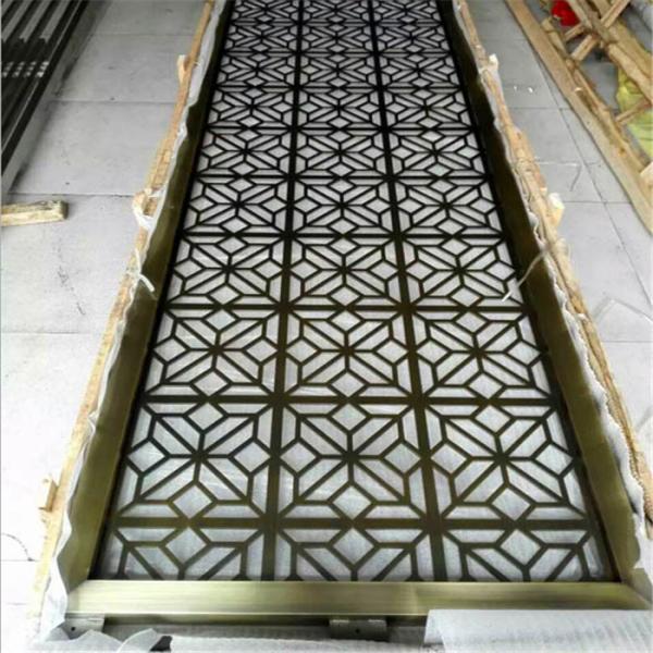 Malaysia Stainless Steel Metal Partition Screen Wall Art Laser Cut Corten Steel