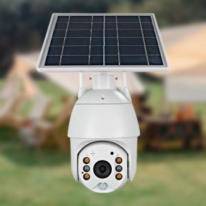 Quality 1080P WiFi Battery Security Camera IP65 Waterproof PIR Solar CCTV Camera wholesale