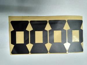 Quality Black Die Cut Products 0.15MM / 5MM Thickness For Tinsel Garland Decoration wholesale