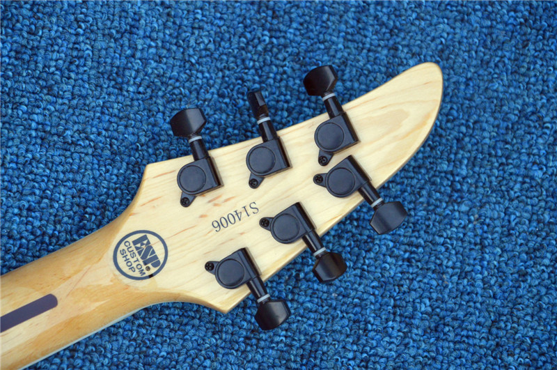 All Real Pictures China ESP/LTD Electric Guitar Ebony Fretboard 24 Frets Quilted Maple Top and Back esp guitar