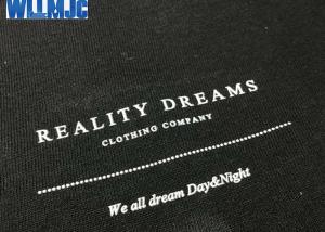 Quality custom logo underwear heat transfer clothing labels,Bra T shirt sports dress fitness cloth iron on heat transfer cloth wholesale